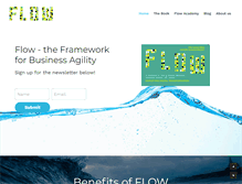 Tablet Screenshot of flow-academy.net